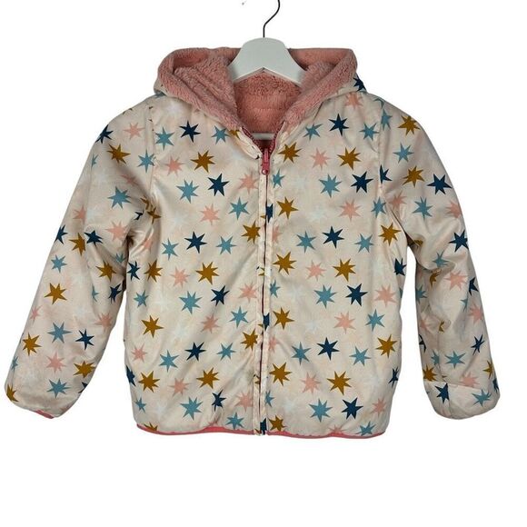 Hanna Andersson Seven Days A Week Jacket 120 / 6-7 Soft Blossom - Picture 3 of 11